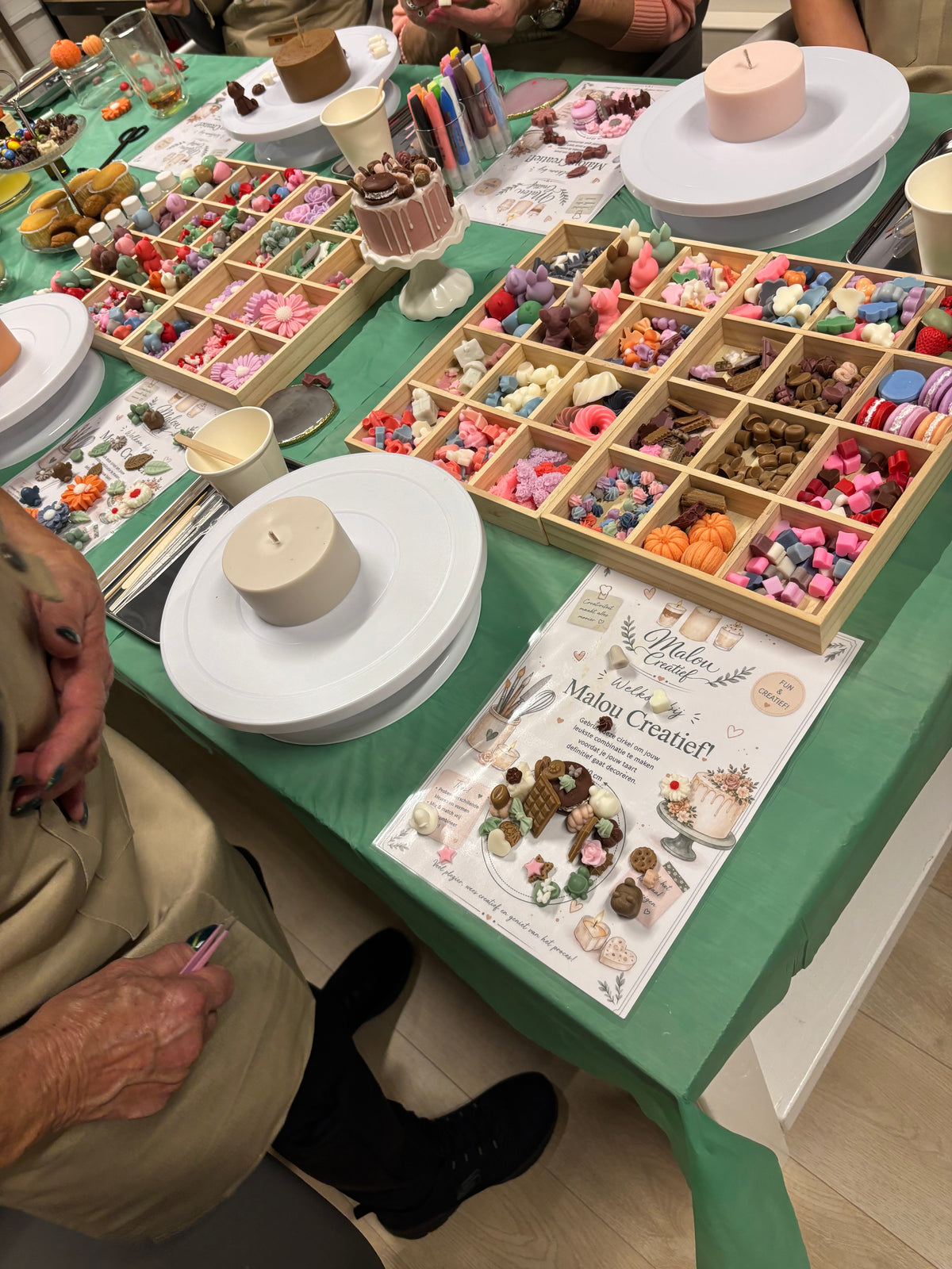 VOL….                                Workshop Taartje Deco 7 november 14.00-16.00 uur