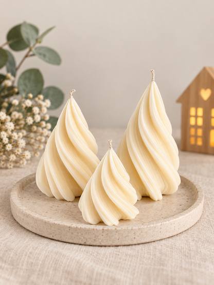 Kerstbomen trio