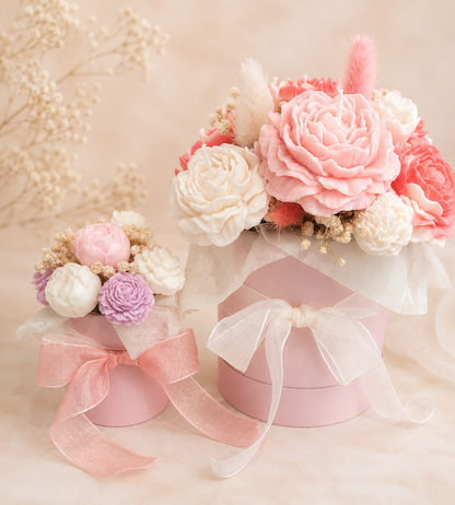 Waxmelts bloemen boeket