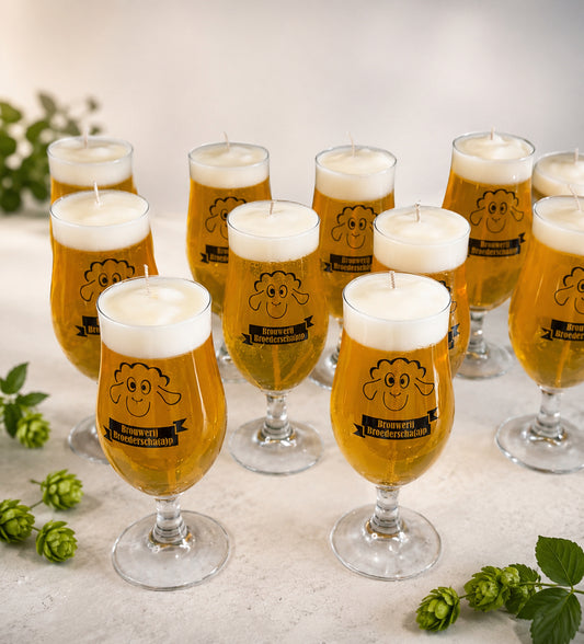 Bierkaarsen van Brouwerij Broederschaap