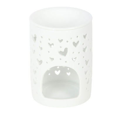 Waxbrander met hartjes
