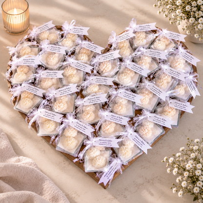 Pioen roosjes waxmelts