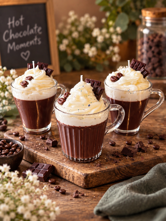 Warme Chocolademelk met slagroom