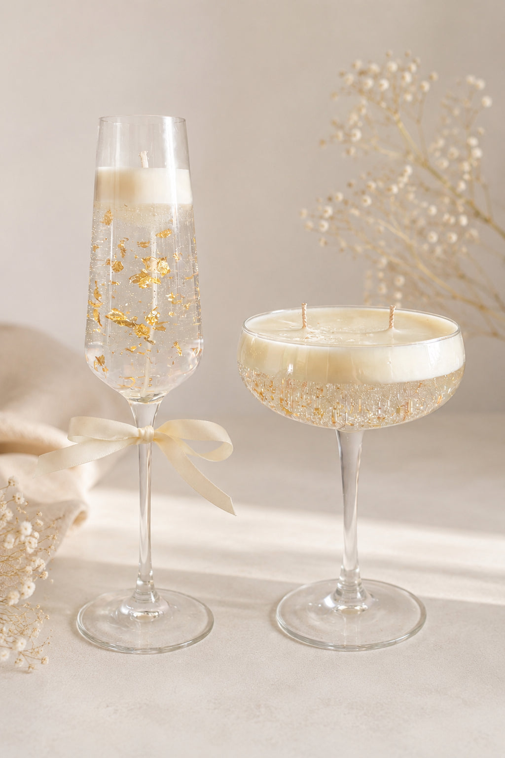 Champagne glas lang