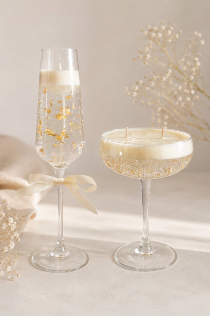 Champagne glas lang