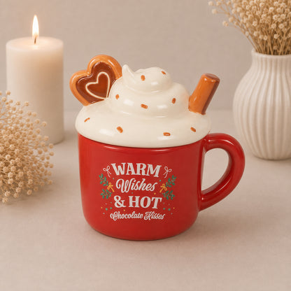 Warme Choco waxbrander