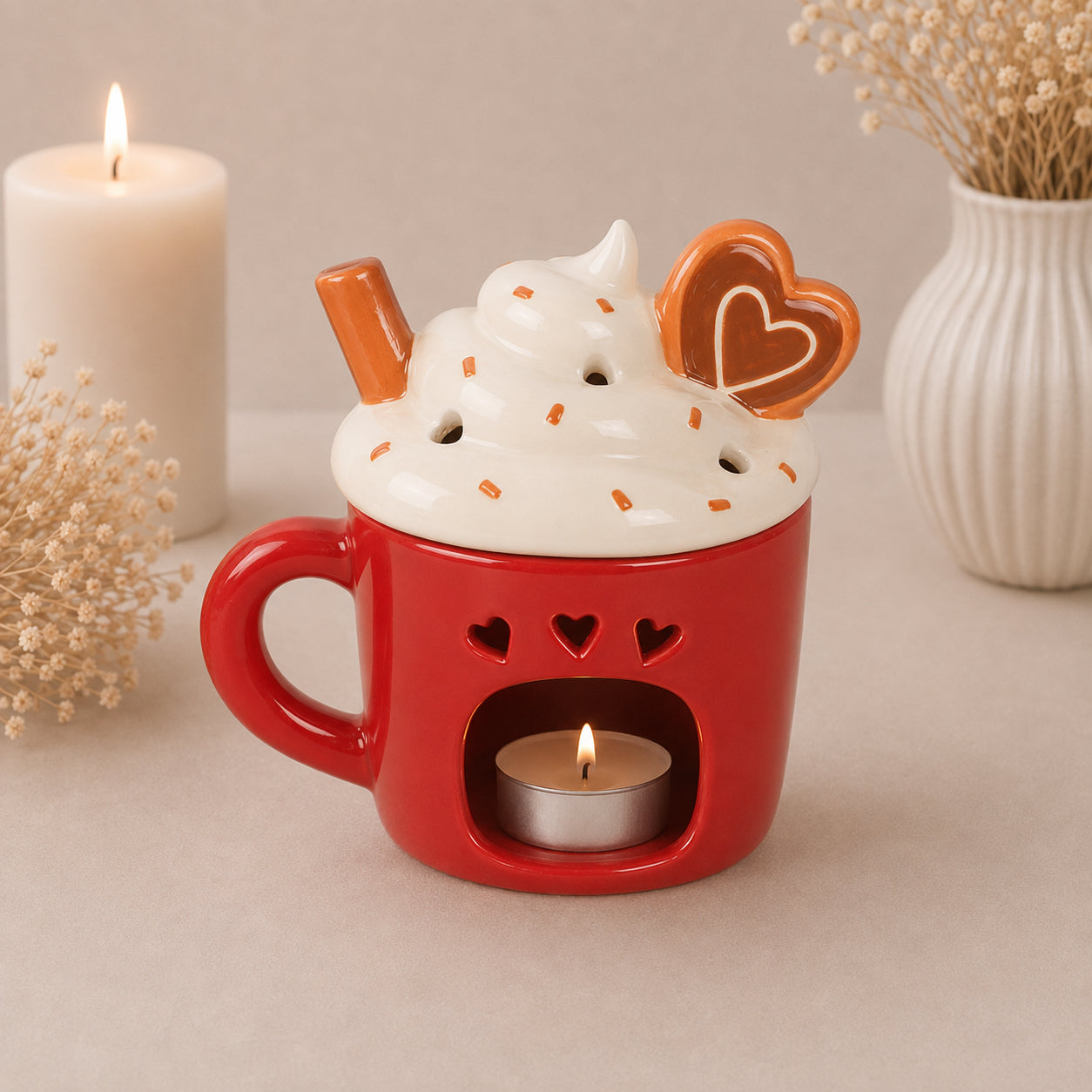 Warme Choco waxbrander