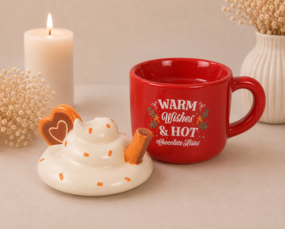 Warme Choco waxbrander
